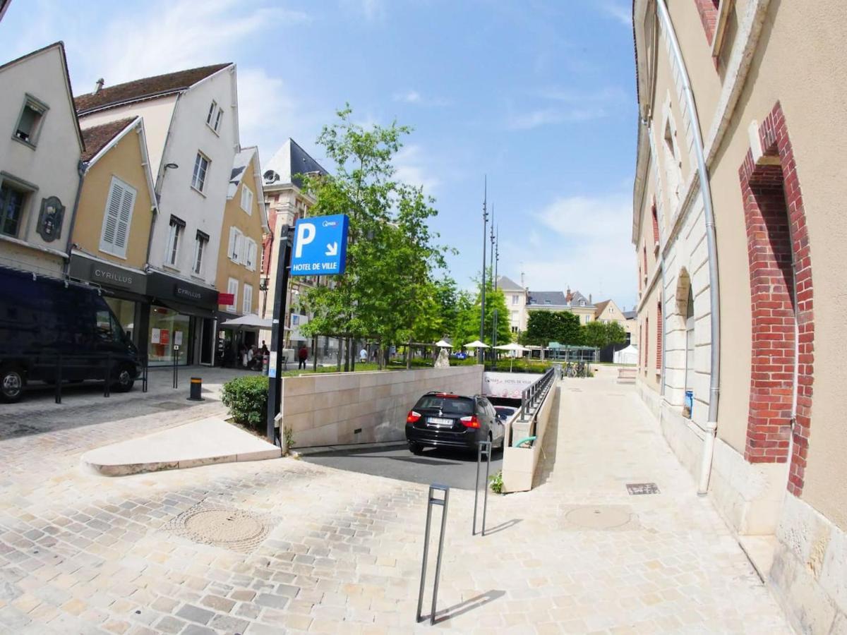 Chartres Coeur De Ville, Beau 2 Pieces Chaleureux Et Lumineux,Parking Et Wifi ! 외부 사진