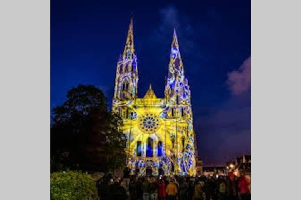 Chartres Coeur De Ville, Beau 2 Pieces Chaleureux Et Lumineux,Parking Et Wifi ! 외부 사진